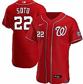 Nationals 22 Juan Soto Red Nike 2020 Flexbase Jersey Dzhi,baseball caps,new era cap wholesale,wholesale hats